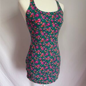 Floral bodycon mini Dress